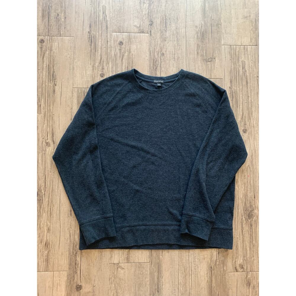 Banana Republic Men’s Black Long Sleeve Knit Top Size XL